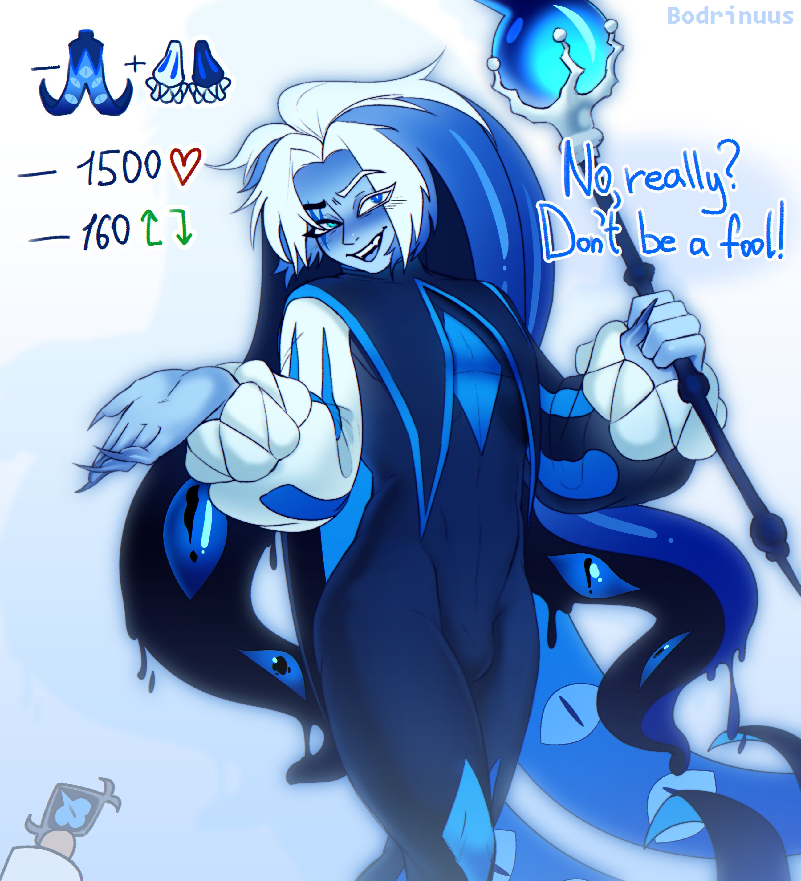 bodrinuus , bulge, cookie run, cookie run kingdom, jester, male, male only, shadow milk cookie