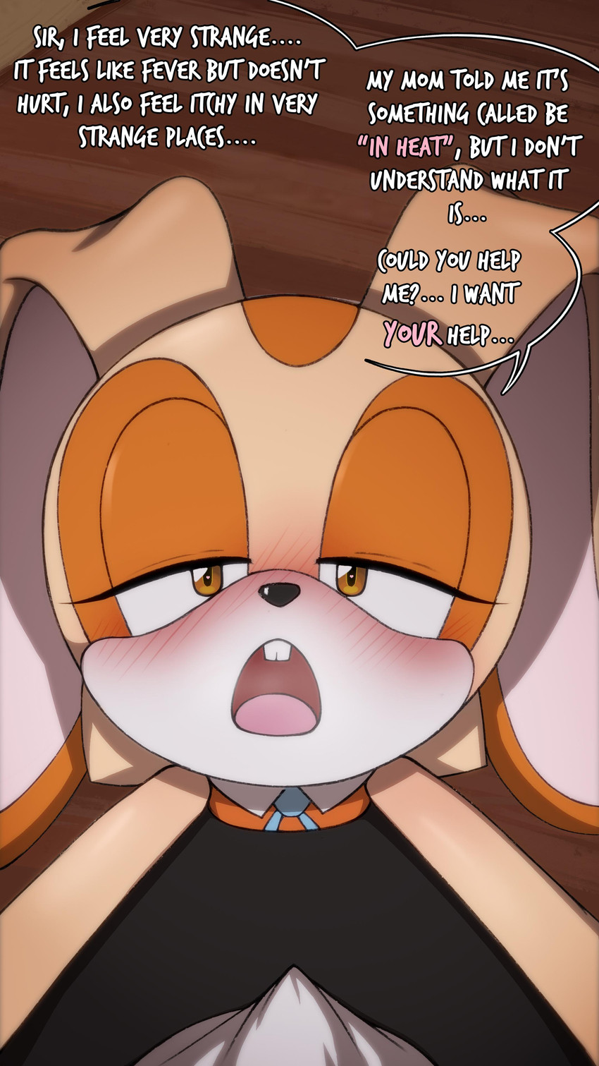 1boy, 1girls, 2026, age difference, animal ears, anthro, anthro female, anthro male, anthro on anthro, anthro only, asking for it, asking for sex, begging for sex, blush, blushing, brown eyes, brown nose, bunny, bunny girl, cream the rabbit, cub, eyelashes, female, female cub, female focus, fur, furry, furry female, furry male, furry only, g reaper, genitals, girly, girly girl, imminent sex, in heat, lagomorph, larger male, long ears, looking at viewer, male, male pov, male/female, mammal, mobian (species), older male, older male and younger female, older man and younger girl, open mouth, pov, pov male, rabbit, rabbit girl, requested sex, requesting sex, sega, shadow the hedgehog, size difference, small breasts, smaller female, sonic (series), sonic team, sonic the hedgehog (series), tagme, tan fur, url, video games, wanting sex, young, young anthro, young female, younger anthro, younger female