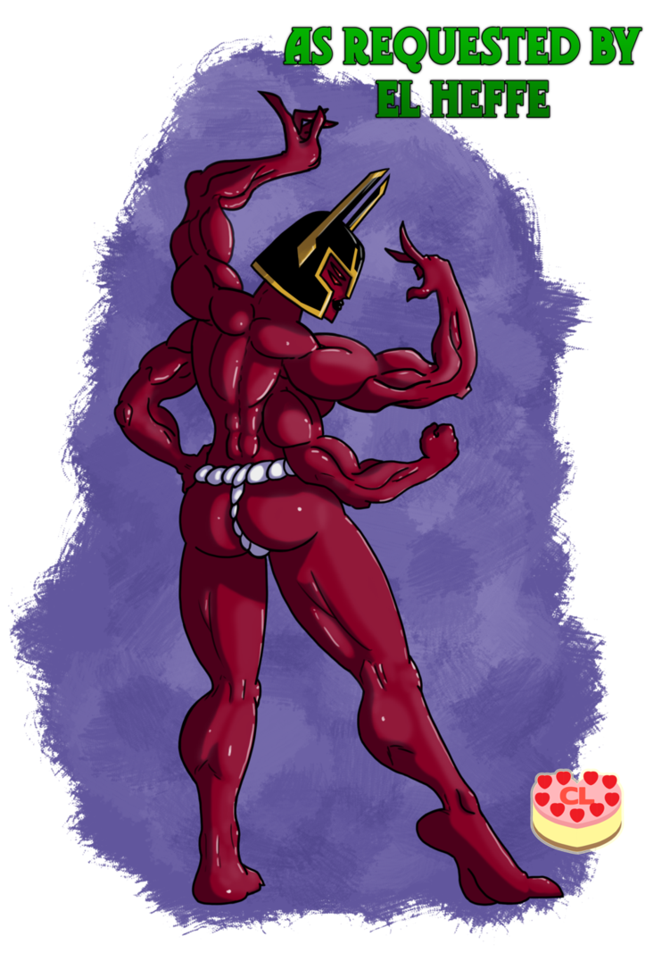 4_arms alien_girl ass ben_10 ben_10_omniverse breasts female female_only fundoshi humanoid large_breasts looma_red_wind multi_arm multi_eye multi_limb muscular muscular_female princess red_skin tetramand topless