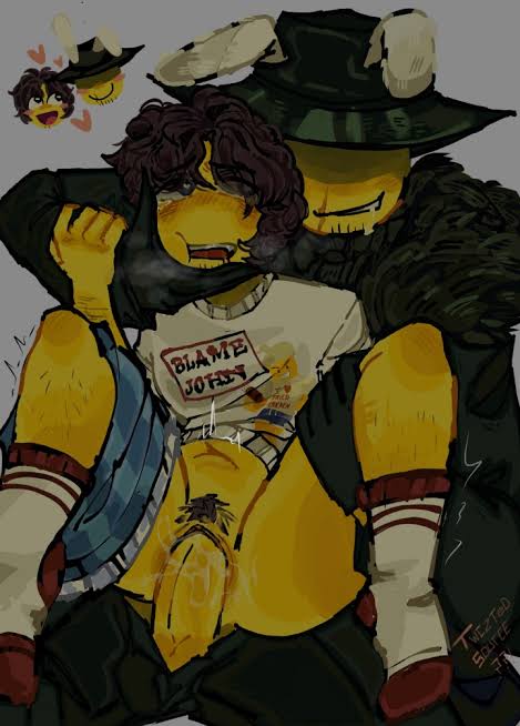 2boys, artist request, cuntboy, forsaken (roblox), heart eyes, mafioso (forsaken), roblox, roblox game, robloxian, shedletsky (forsaken), tagme