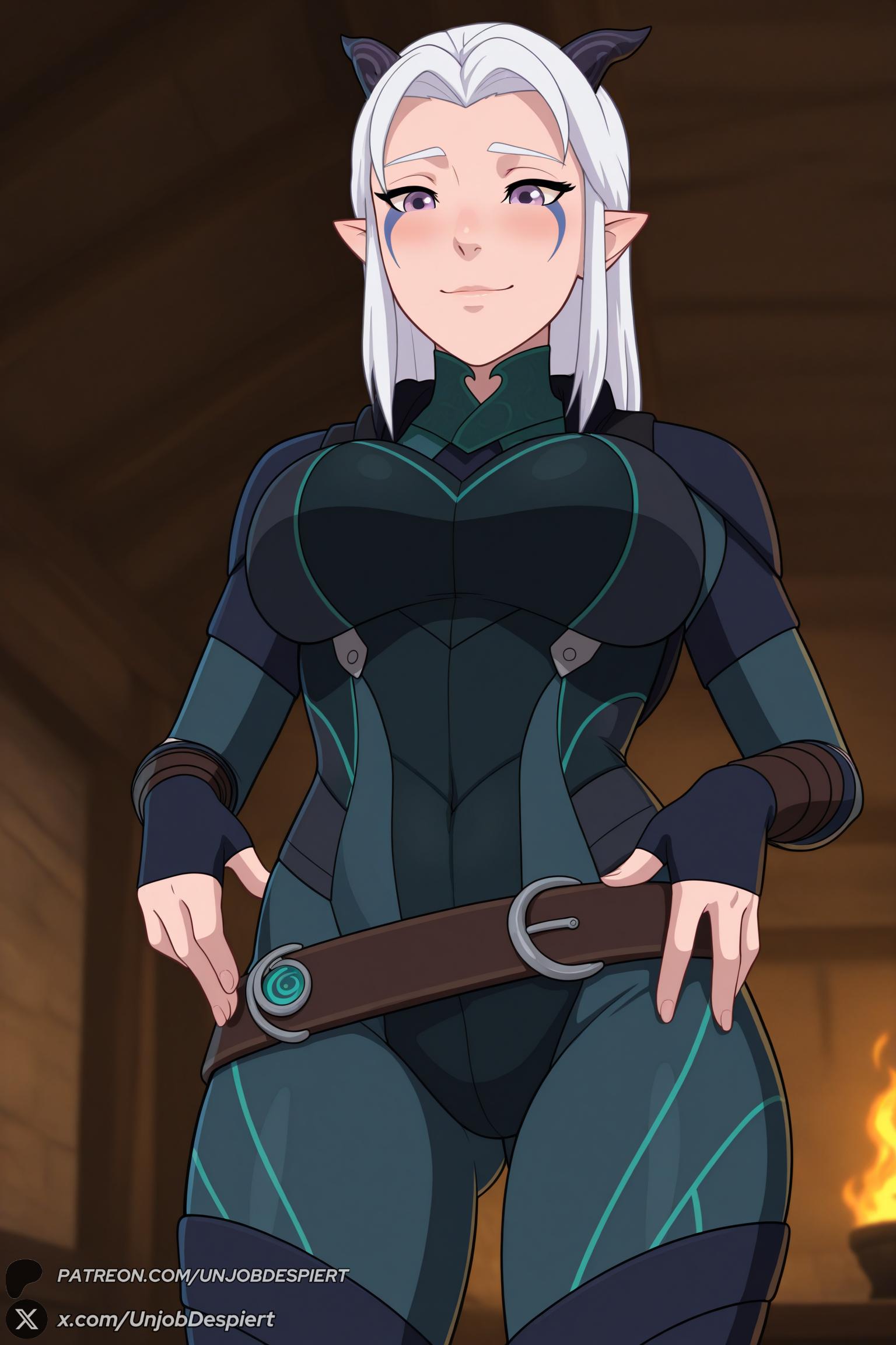 Rayla (The Dragon Prince) Rule 34 Image