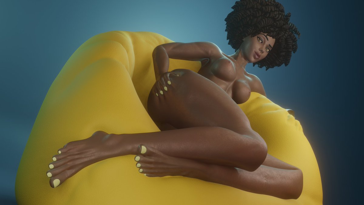 3d, african, african female, afro, barefoot, breasts, chocolate girl, darbernsfw, dark skin, dark-skinned female, doctor slone, ebony, ebony female, feet, female, fortnite, fortnite: battle royale