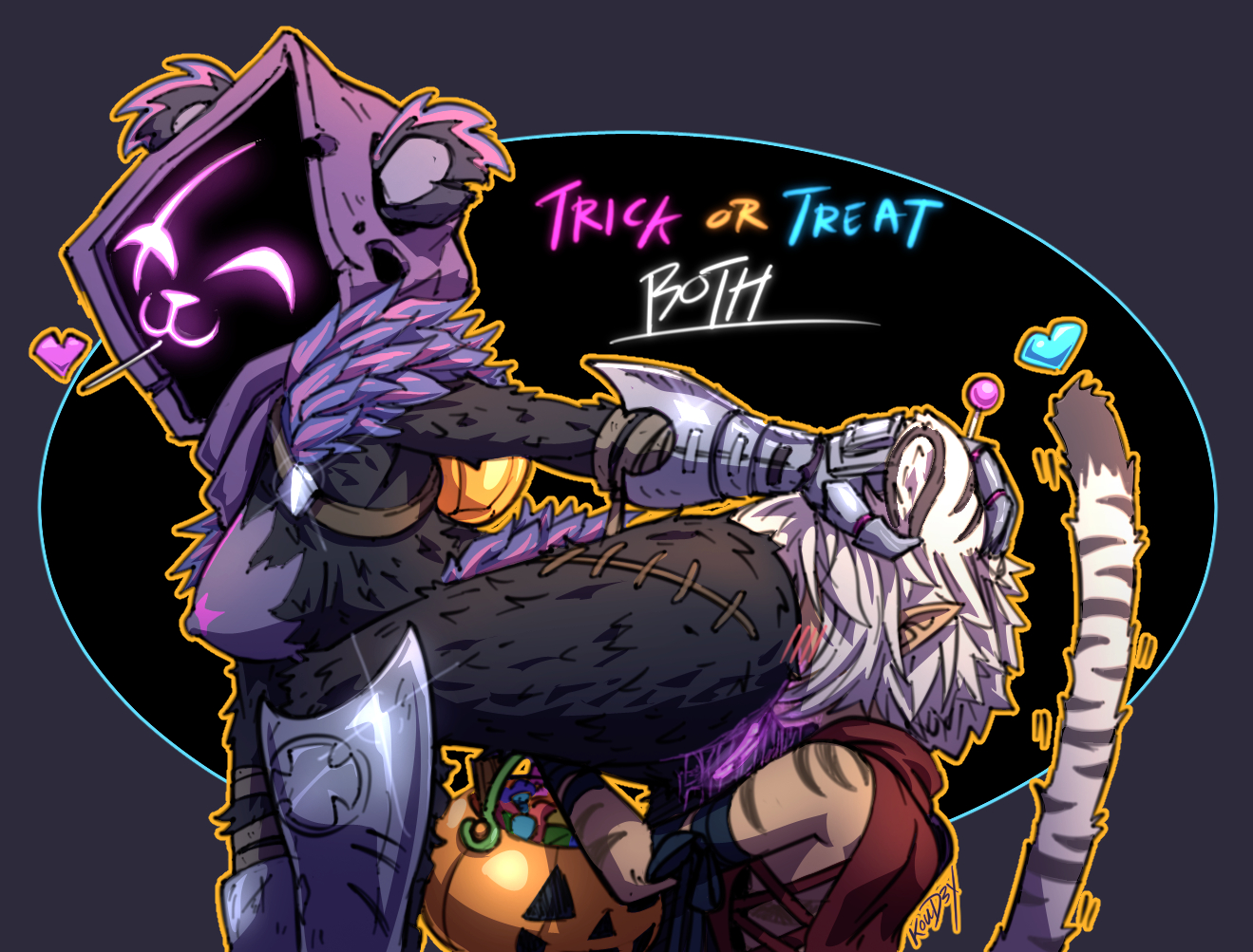 anilingus, ass, blush, brat, candy, elf ears, erect tail, female, femboy, fortnite, fortnitemares, grab head, heart, holding head, humiliation, jack-o'-lantern, koud3x, lollipop, male, nerd, nipples visible through clothing, otokonoko, pussy, pussy juice, pussy juice drip, pussylicking, raven team leader, short hair, stripes, taigaxholic, tail, tail markings, tail up, trick or treat, uwu, vagina, virtual youtuber, vtuber