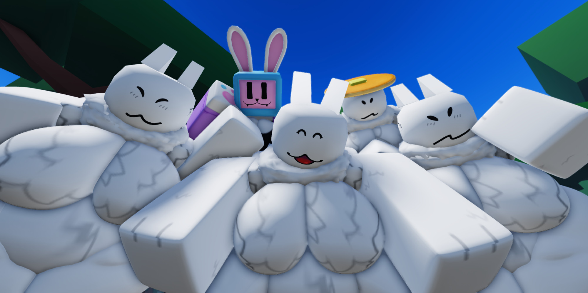 3d, anthro gubby, big breasts, bradythewwefan, breasts, chubby, cleavage, female, female gubby, furry, gubby, huge breasts, melanie (regretevator), regretevator, roblox, roblox game, robloxian, tagme, thick thighs, wide hips