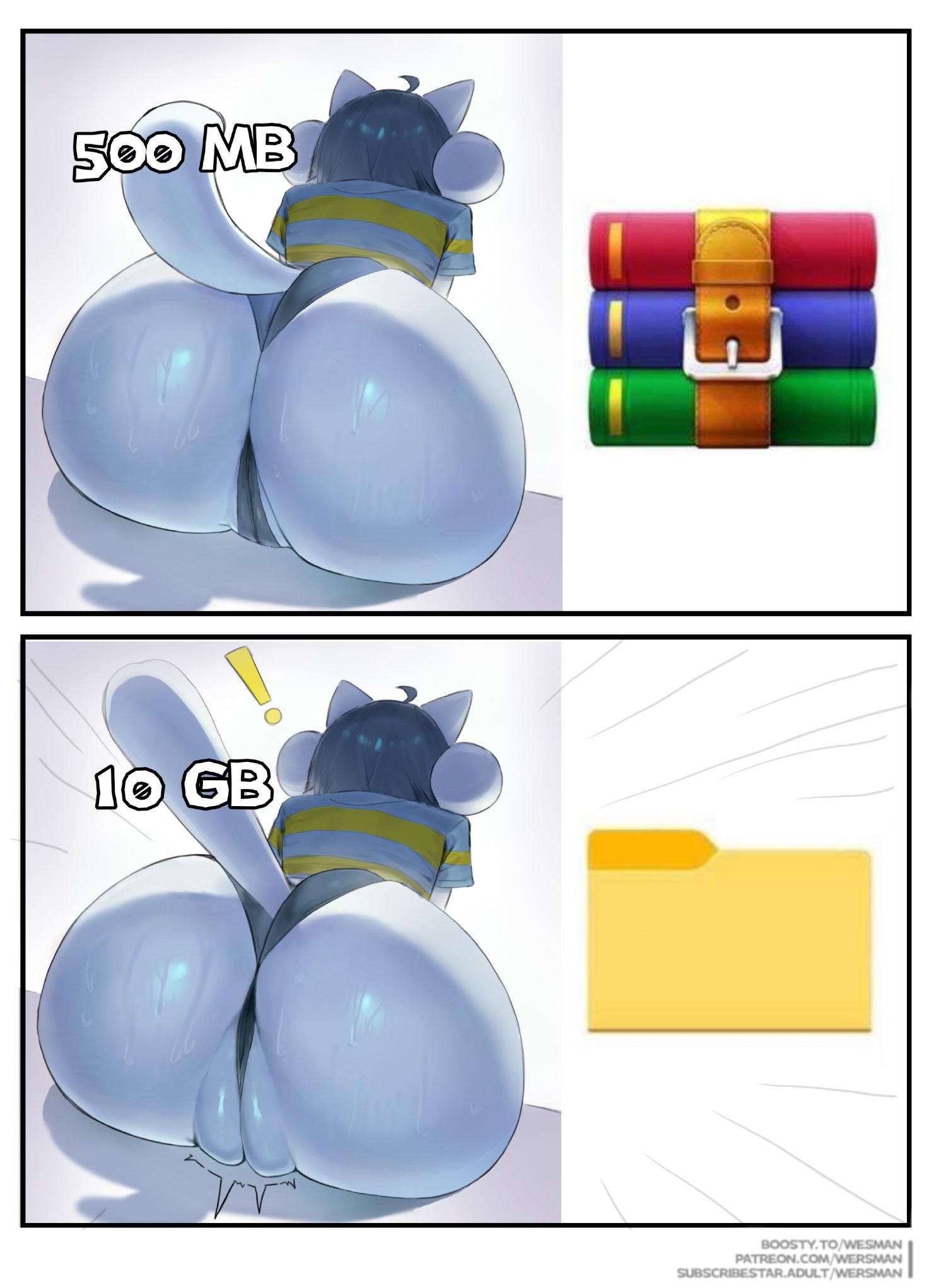 1girls, 2026, 2d, 2d (artwork), animal ears, animal humanoid, animal tail, anthro, anthro penetrating anthro, artist name, ass, ass focus, back view, big ass, big butt, bubble ass, bubble butt, butt, butt focus, camel toe, cameltoe, cat, cat ears, catgirl, clothed, clothed male nude female, clothing, curvaceous, curvy, curvy body, curvy female, curvy figure, decompressed file meme, dog, dog ears, dog girl, dog tail, expansion, female, female only, genitals, hi res, highres, huge butt, huge cock, large ass, large butt, meme, pussy, pussy expansion, rear view, skimpy, skimpy clothes, smooth skin, solo, solo female, sweat, sweatdrop, sweating, sweaty, sweaty ass, sweaty body, sweaty butt, temmie (undertale), thick, thick ass, thick legs, thick thighs, thighs, undertale, vagina, vaginal, watermark, wersman, white body, white fur, white skin