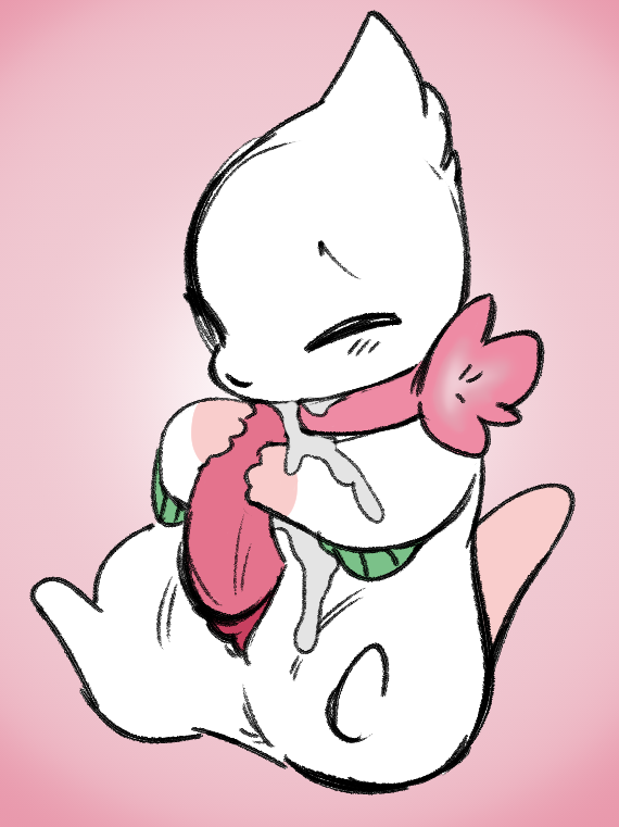 animal_genitalia anthro autofellatio bodily_fluids buizel cum erection genital_fluids genital_slit genitals hybrid male male_only masturbation nintendo o-ishi oral oral_masturbation penile penile_masturbation penis pink_background pokémon_(species) pokemon pokemon_(species) shaymin shaymin_(land_form) shayzil simple_background sitting skyelu slit solo video_games