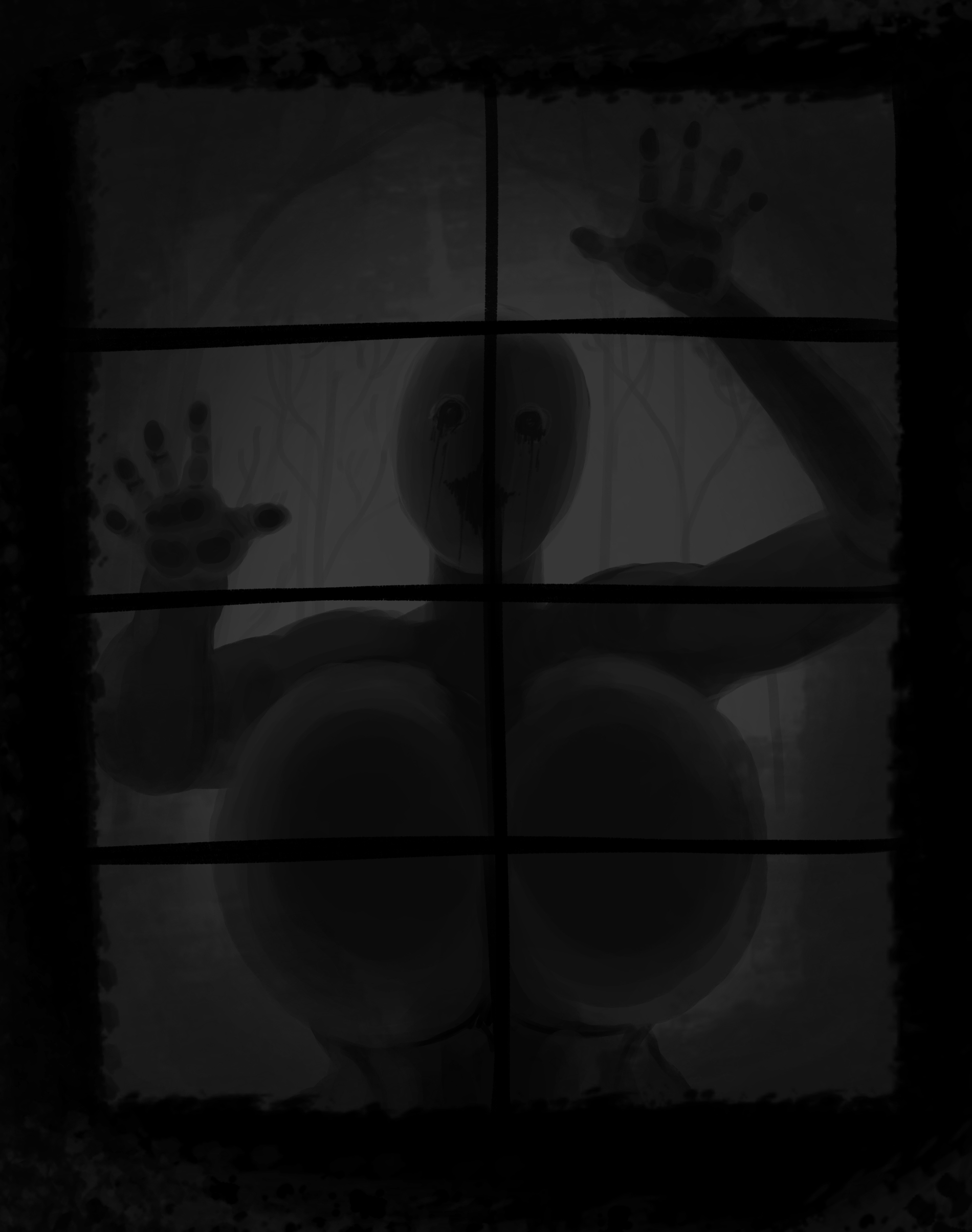 1girls, big breasts, boob squish, breasts, breasts pressed on glass, busty, creepy, enormous breasts, female, female only, giant breasts, gigantic breasts, ginormous breasts, hands on wall, horror, huge breasts, hxveuseenmypen, large breasts, looking at viewer, massive breasts, mouth open, nightmare fuel, nightmare waifu, simple background, voluptuous, voluptuous female, window