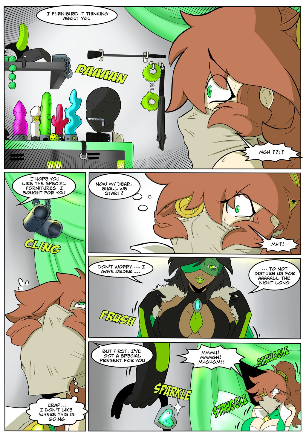 comic female greenleona speech_bubble text