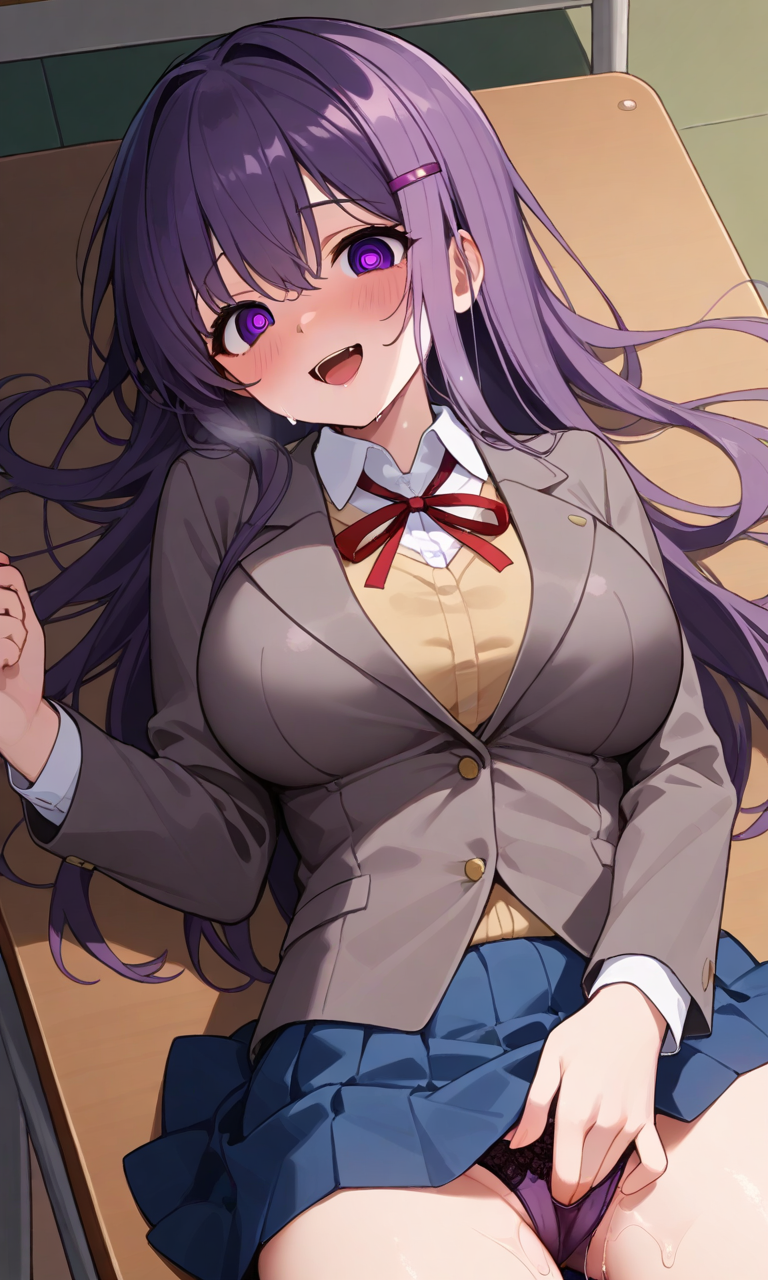 ai_generated doki_doki_literature_club masturbation panties pussy tagme teasing yandere yuri_(doki_doki_literature_club)