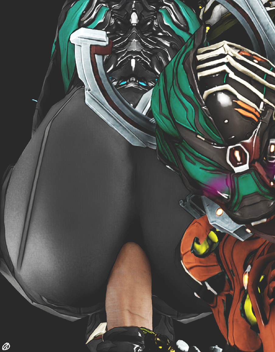 alien alien_girl amonsrule anal ass back big_penis nyx nyx_(warframe) penis pov valkyr valkyr_(warframe) video_game video_games warframe warframe_captura_adventures warframetenno