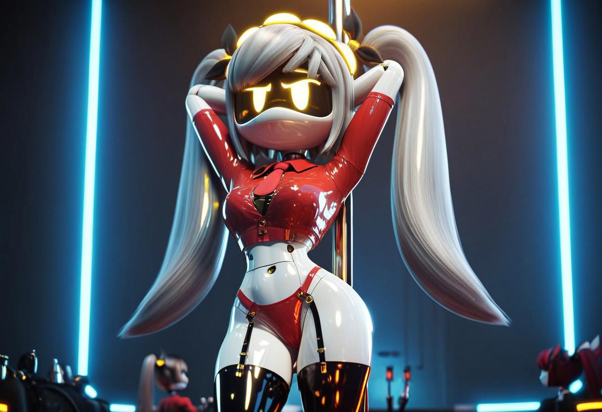 J (Murder Drones) Rule 34 Image