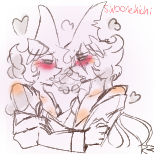 after_kiss blush funamusea idate incest old_(wadanohara) wadanohara_and_the_great_blue_sea yaoi