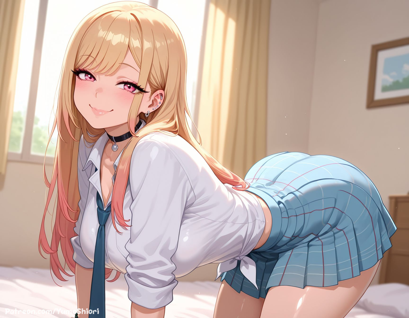ai assisted, ai generated, ass, balls, beach, beach sex, big breasts, big thighs, bikini, breast expansion, breast growth, breast growth (enlargement), breasts, caption, captions, comic, comics, dialogue, female, female focus, female human, girly, huge ass, huge breasts, kitagawa marin, male, marin kitagawa, my dress up darling, penis, roommate, school uniform, sexy, sexy body, sexy pose, solo, solo focus, sono bisque doll wa koi wo suru, tagme, text, text bubble, yumeshiori