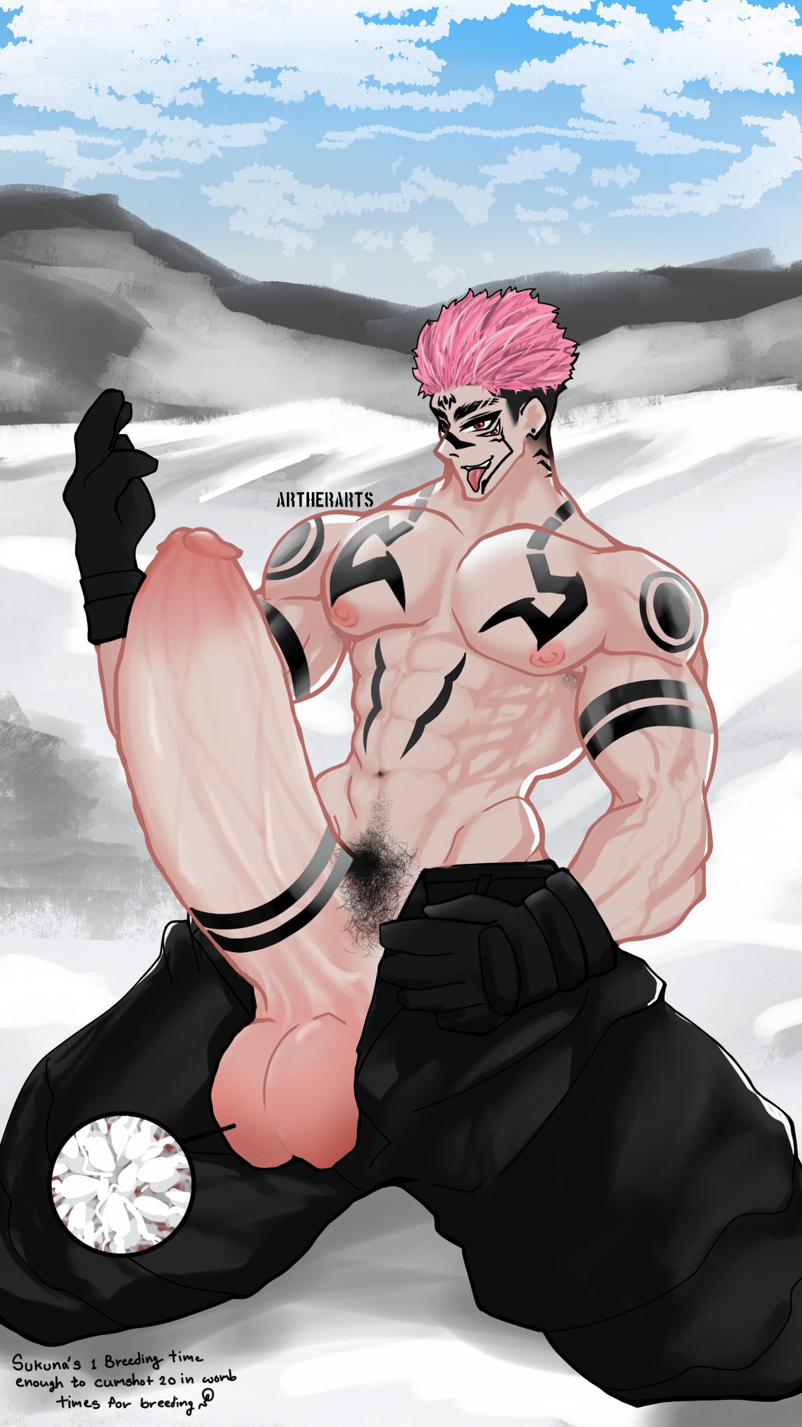 Itadori Yuuji (Jujutsu Kaisen) Rule 34 Image