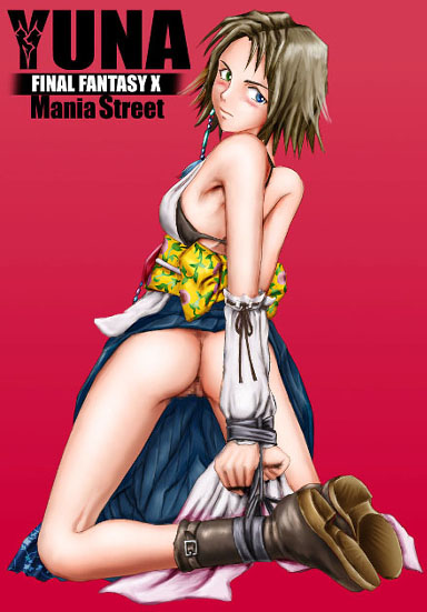 1girls bondage final_fantasy final_fantasy_x mania_street tagme yuna