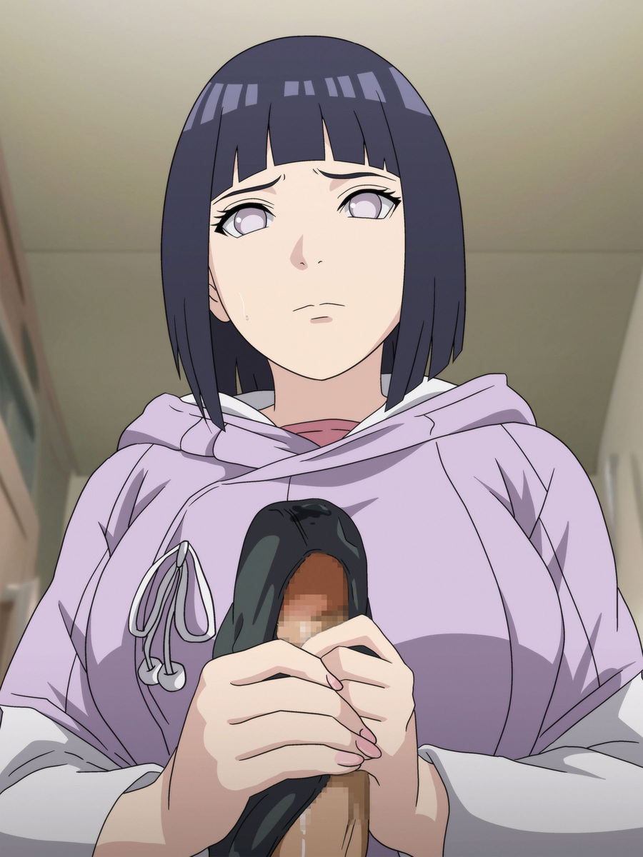 black_panties boruto:_naruto_next_generations handjob hyuuga_hinata male male_pov milf naruto pantyjob pervert_male precum salmon_knight unseen_male worried_expression