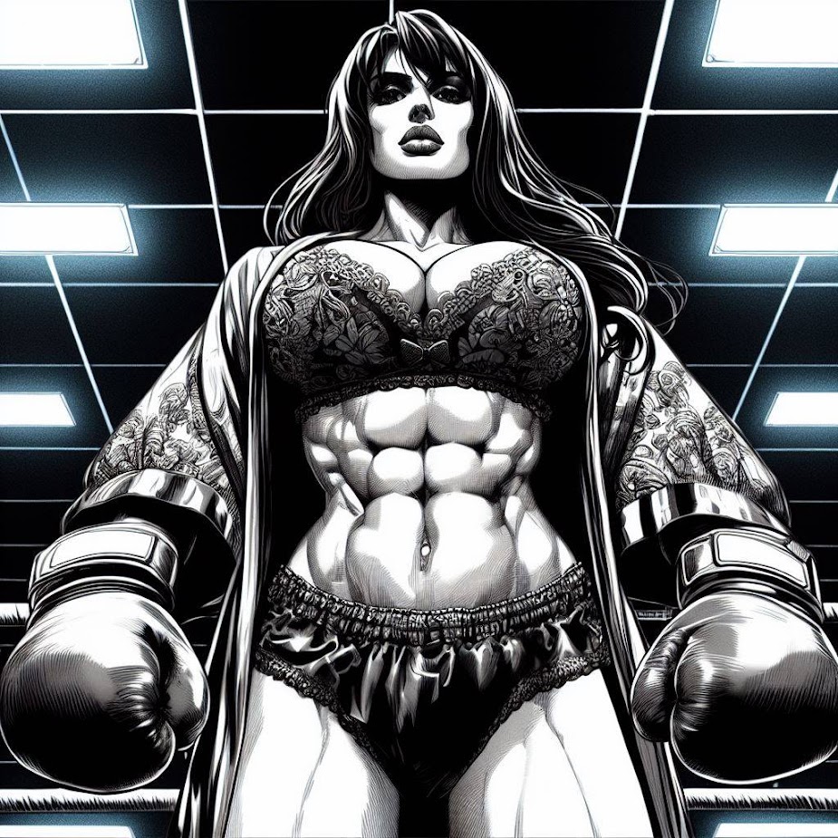 1female 1girls 2023 abs ai_generated belly belly_button big_boobies big_breasts big_titties black_and_white boobs_bigger_than_head boxartfan boxer boxer_girl boxer_shorts boxing boxing_gloves boxing_gloves_only boxing_stance breasts breasts_bigger_than_head cleavage clothed clothed_female clothes clothing curvaceous curvaceous_body curvaceous_female curvaceous_figure curvaceous_hips curvaceous_thighs curves curvy curvy_body curvy_female curvy_figure curvy_hips curvy_thighs dominant dominant_female female female_abs female_focus female_human female_only female_solo femdom gym hourglass_figure hourglass_figured_female indoors lights long_hair long_hair_female looking_at_viewer looking_down looking_down_at_viewer monochrome muscular muscular_arms muscular_female muscular_thighs navel original original_character robe round_boobs round_breasts round_tits solo solo_female solo_focus tagme thick thick_hips thick_lips thick_thighs tits_bigger_than_head voluptuous voluptuous_female