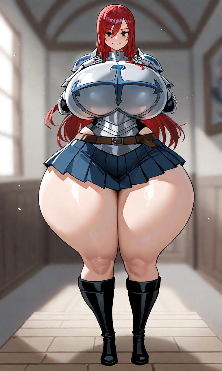 Erza Scarlet (Fairy Tail) Rule 34 Image