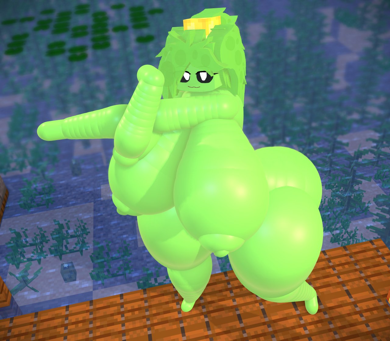 Slime (Minecraft) Rule 34 Image