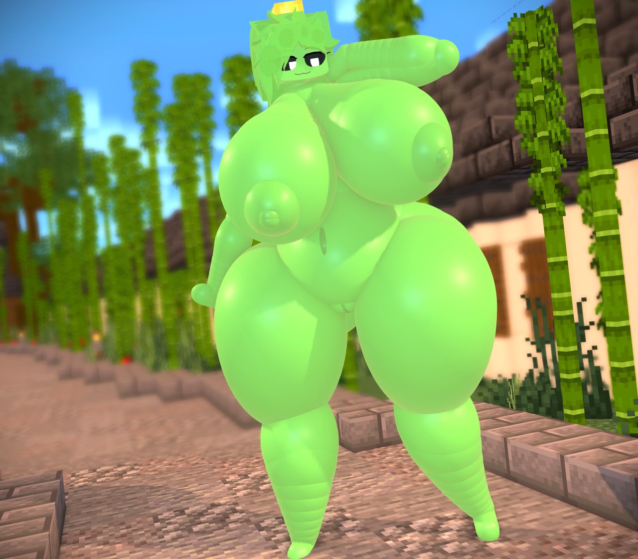 Slime (Minecraft) Rule 34 Image