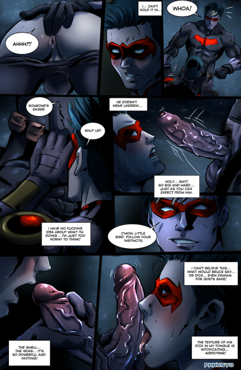 2boys, anal, anal fingering, batcest, batman (series), comic, dc, dc comics, eager bottom, fingering, fingering ass, foreskin, fully retracted foreskin, gay, horny, inseki, jason todd, licking lips, male, male only, male/male, oral, oral sex, penis, phausto, red hood (dc), red robin, retracted foreskin, tim drake, uncensored, uncircumcised, unretracted foreskin, yaoi