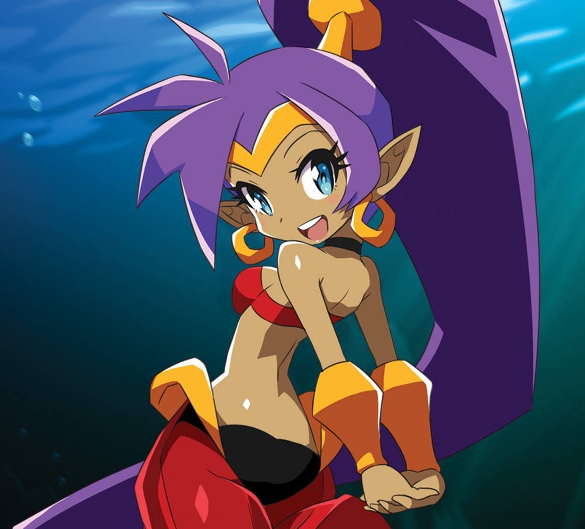 1girls, female, female only, shantae, shantae (character), shantae: half-genie hero, solo, tagme, zedrin