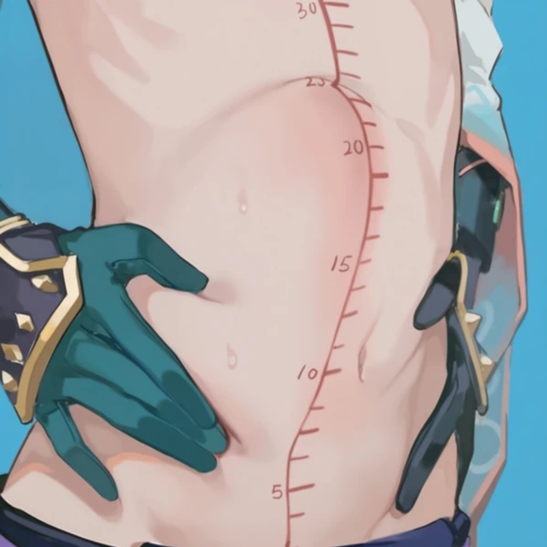 1boy, ai generated, belly, belly bulge, cock, dick, femboy, genshin impact, hand on belly, light skin, light-skinned male, male, male only, measureup, novel ai, novelai, penis, solo, stomach bulge, xiao (genshin impact)