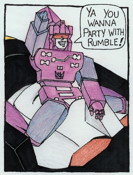 frenzy_(transformers) gay hand_on_nose happy minibot minicon oral oral_sex rumble_(transformers) skywarp tagme transformers