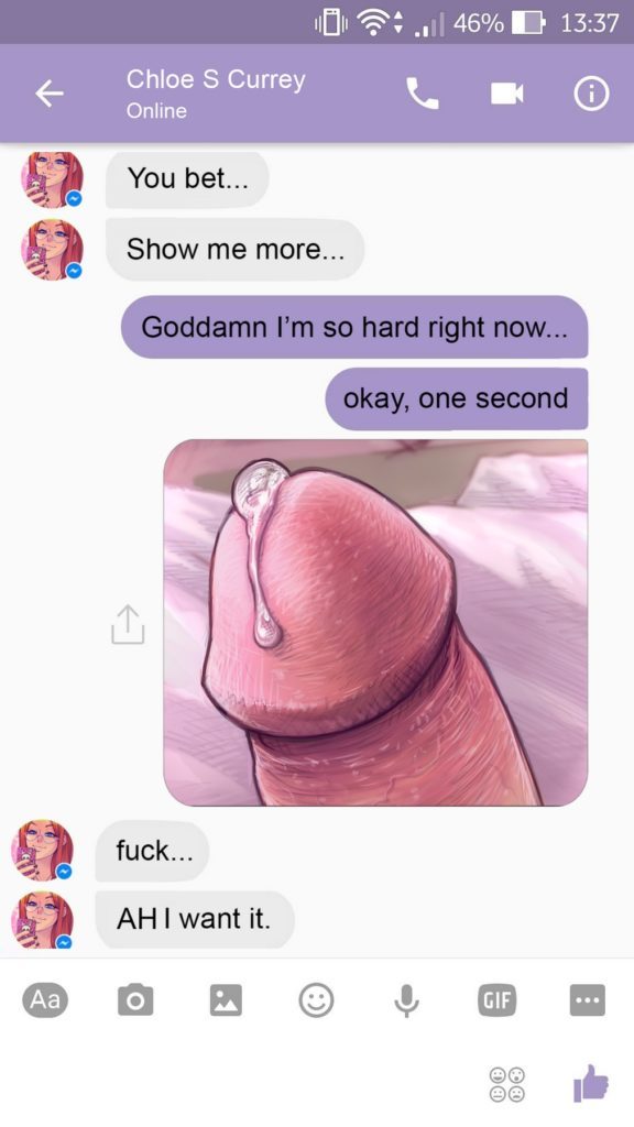 blue eyes, comic, dialogue, english, english text, erection, female, horny, male, melkor mancin, penis, phone, red hair, tagme, text, text message, young