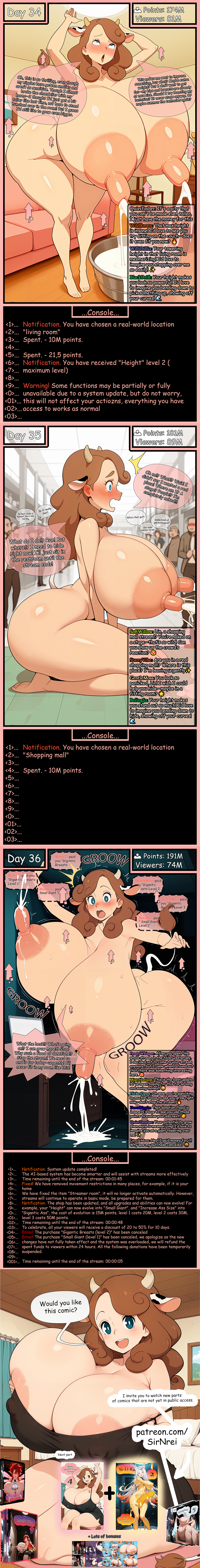 ai_generated artist_sirnrei ass ass_bigger_than_head ass_cleavage ass_expansion big_ass big_nipples blush breast_expansion breast_outside breasts breasts_bigger_than_body breasts_bigger_than_head comic cow_girl erect_nipples farm female female_only giant_breasts giantess giantess_growth gigantic_ass gigantic_breasts gigantic_nipples gts headband heavy_breasts hips_expan hourglass_expansion hourglass_figure huge_ass huge_breasts hyper_ass hyper_breasts hyper_nipples lactating_through_clothing lactation lactation_through_clothes large_areolae large_breasts large_nipples lin lin(character) long_nipples mega_lactation metal_collar milking milking_breasts milking_machine mini_giantess multiple_girls nipple_bulge nipple_expansion nipple_growth nipple_play nipples_visible_through_clothing no_bra nude originalcharacter ripped_clothing sirnrei squeezing_breast streaming transformation