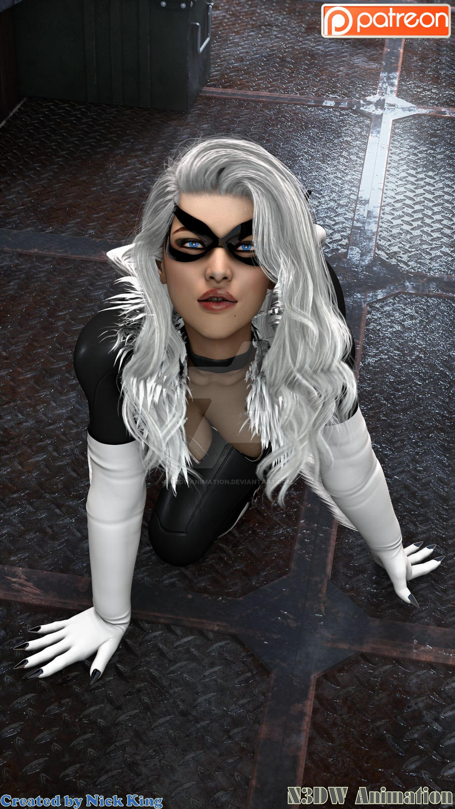 Black Cat (Marvel) Rule 34 Image