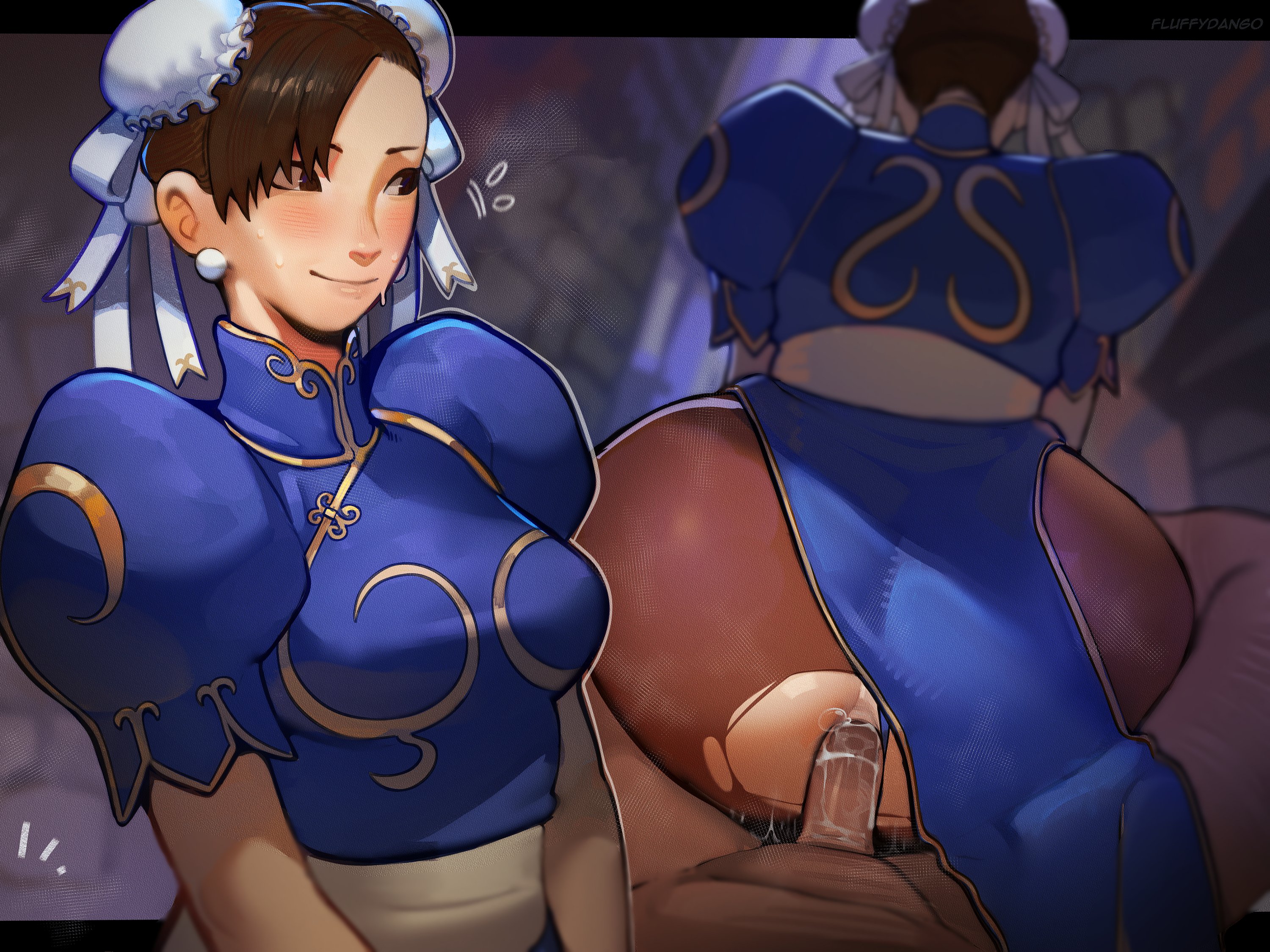 1boy, 1girls, asian female, ass, big ass, big butt, capcom, chun-li, female, female penetrated, fluffydango, hair bun, hairbun, light skin, light-skinned female, male, male penetrating, male/female, pantyhose, partially clothed, penetration, ripped clothes, ripped clothing, ripped pants, ripped pantyhose, sex, street fighter, street fighter ii, tagme, thick, very high resolution
