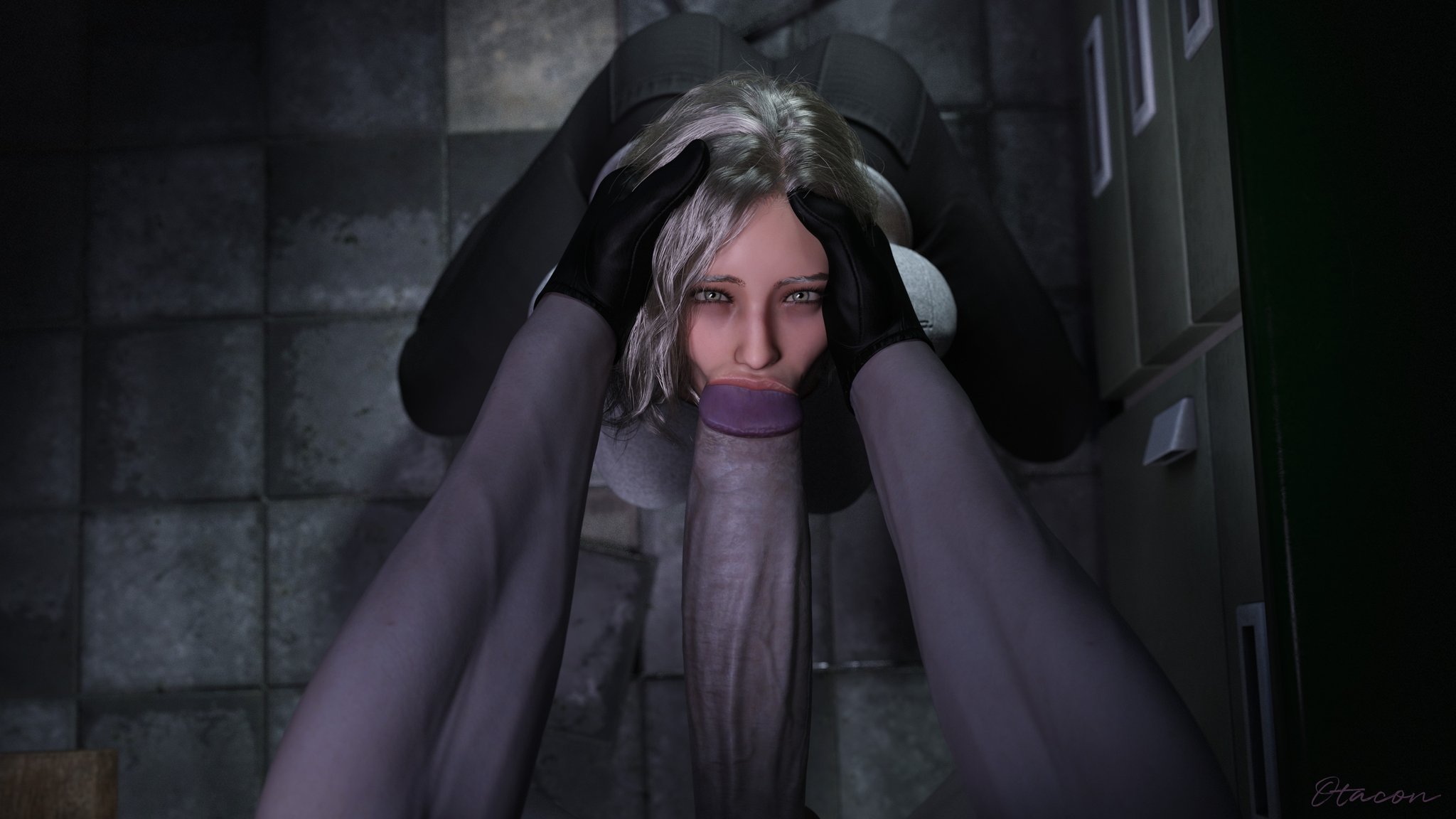 1futa, 1girls, 3d, big ass, big balls, big breasts, big penis, big thighs, bigger futa, black boots, black gloves, blonde female, blonde hair, blowjob, boots, breasts, capcom, captured, clothed, clothed female nude futa, colored glans, completely nude, completely nude futanari, crouching, crouching female, curvaceous, curvy, curvy figure, dickgirl, dickgirl/female, dominant futa, erect penis, erection, fellatio, female, femsub, forced, forced blowjob, forced fellatio, forced oral, futa on female, futa with female, futadom, futanari, gloves, grabbing another's head, grace ashcroft, grace ashcroft (julia pratt), grey body, grey eyes, grey hair, grey skin, grey-skinned futa, handgun, height difference, hips, horny, horny female, horny futa, human, humanoid, intersex, intersex/female, larger futa, light hair, light skin, light-skinned female, looking at partner, looking at viewer, massive balls, massive penis, mature, mature female, ms. x, oral, otacon212, pale skin, pale-skinned female, pale-skinned futa, pent up, pov, pov futa, purple glans, resident evil, resident evil 2, resident evil 9: requiem, secretly loves it, shorter female, size difference, slim waist, smaller female, standing, submissive female, sucking, sucking penis, sucking penis tip, sweating, tall, tall female, taller futa, thick, thick hips, thick legs, thick thighs, thighs, tyrant, veiny penis, voluptuous, voluptuous female, voluptuous futa, waist, white hair, wide hips
