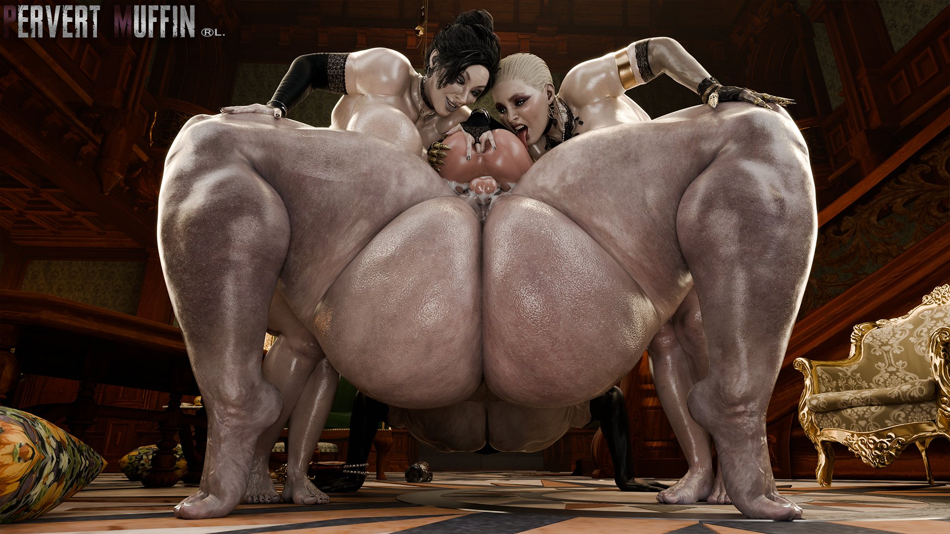 1boy, 3d, 3girls, alcina dimitrescu, ass, bbw, big ass, big breasts, big thighs, bigger female, breasts, bust, busty, capcom, child bearing hips, chubby, chubby female, curvaceous, curvy, curvy figure, dominant, dominant female, donna beneviento, enormous ass, enormous breasts, enormous thighs, ethan winters, fat ass, female, femdom, foursome, giantess, gigantic ass, gigantic breasts, gigantic thighs, ginormous ass, ginormous breasts, ginormous thighs, hips, hips up, huge ass, huge breasts, huge thighs, humongous breasts, humongous thighs, hyper ass, hyper thighs, large ass, large breasts, large thighs, larger female, light skin, light-skinned female, light-skinned male, male, male/female, malesub, massive ass, massive breasts, massive thighs, mature, mature female, mommy, mommy dom, mother miranda (resident evil), nude, pale skin, pale-skinned female, pervertmuffinmajima, plump, plump ass, plump breasts, plump thighs, plus size, plus-size, raised hips, resident evil, resident evil 8: village, sex, size difference, smaller male, straight, thick, thick ass, thick hips, thick legs, thick thighs, thighs, underass, voluptuous, waist, wide ass, wide hips, wide thighs