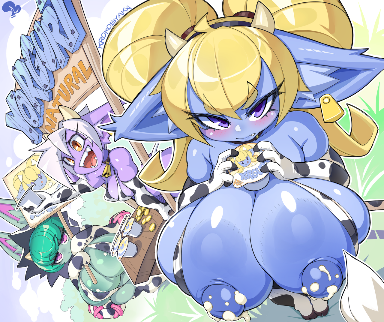 krokobyaka, league of legends, poppy, tristana, vex (league of legends), yordle