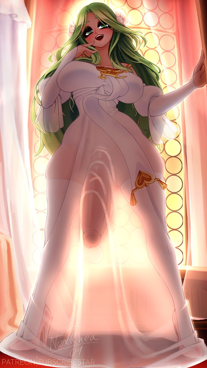 1futa, balls, big penis, breasts, clothed, clothing, fire emblem, fire emblem: three houses, futa only, futanari, huge cock, huge penis, human, light-skinned futanari, looking at viewer, mostly clothed, nenerhea, penis, rhea (fire emblem), solo, solo futa, tagme, translucent, translucent clothing, uncensored