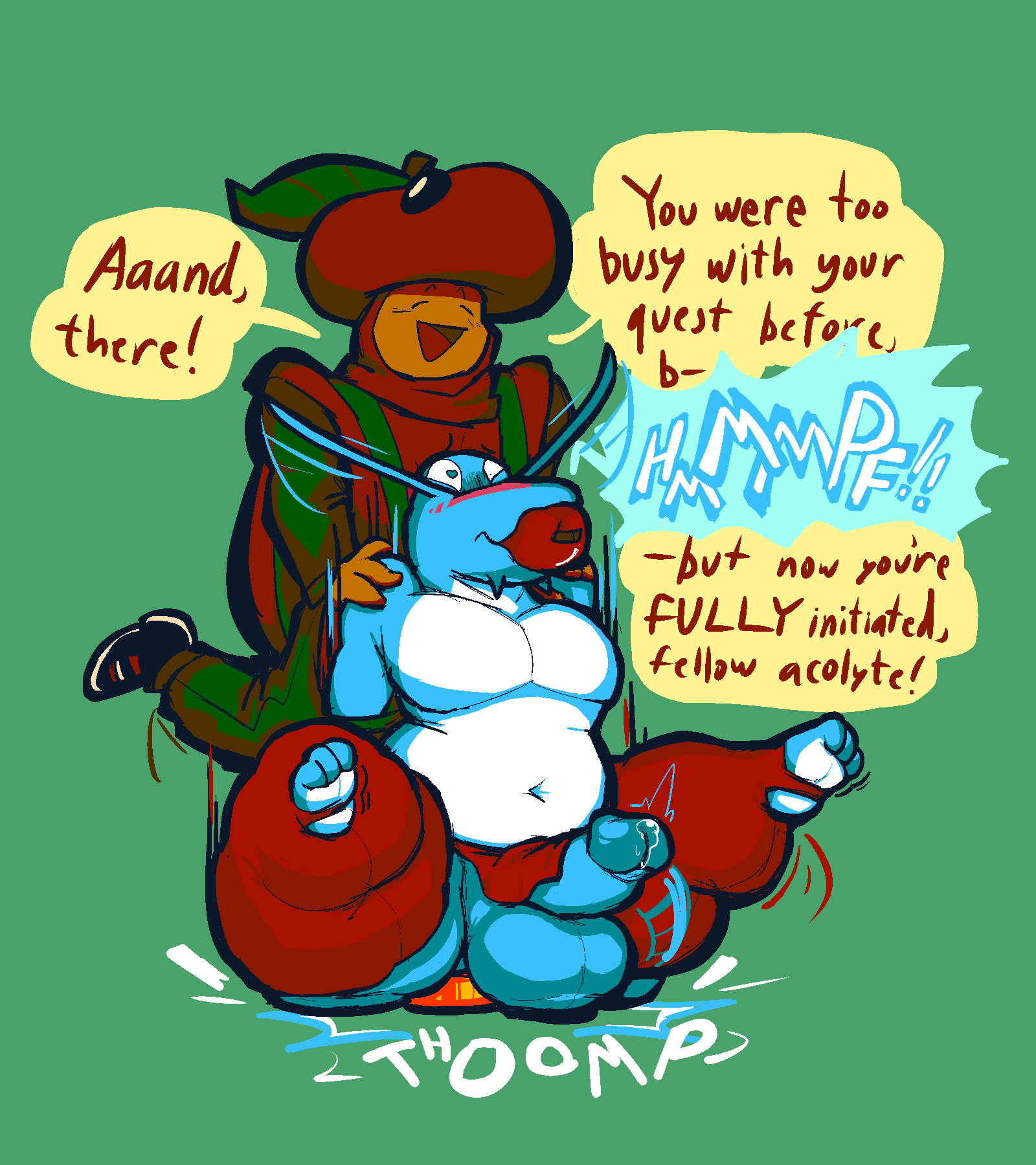 anal apple apple_in_mouth arms_tied big blue_body blush boner catfish cock dick dildo embarrassed erection fish huge insertion light_bondage loin_cloth male male_only non-human penis plug plump pre pre_cum precum red_stockings seymourcox shovel_knight shovel_knight_(character) slim snout stirrups stockings thick thigh_highs thighs toned toony troupple_acolyte