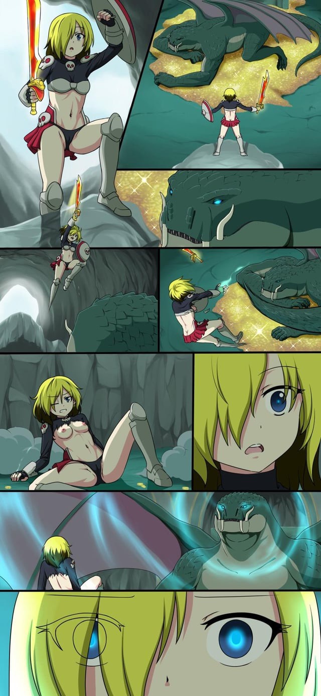 2d ass ass_out beastiality blonde_hair brainwashed brainwashing breasts breasts_out defeated defeated_heroine digital_drawing_(artwork) digital_media_(artwork) dragon drawing erikaa female femsub glowing_eyes huge_cock hypnosis hypnotic_eyes magic_the_gathering mind_control myuk nude nude_female short_hair silumgar source_request