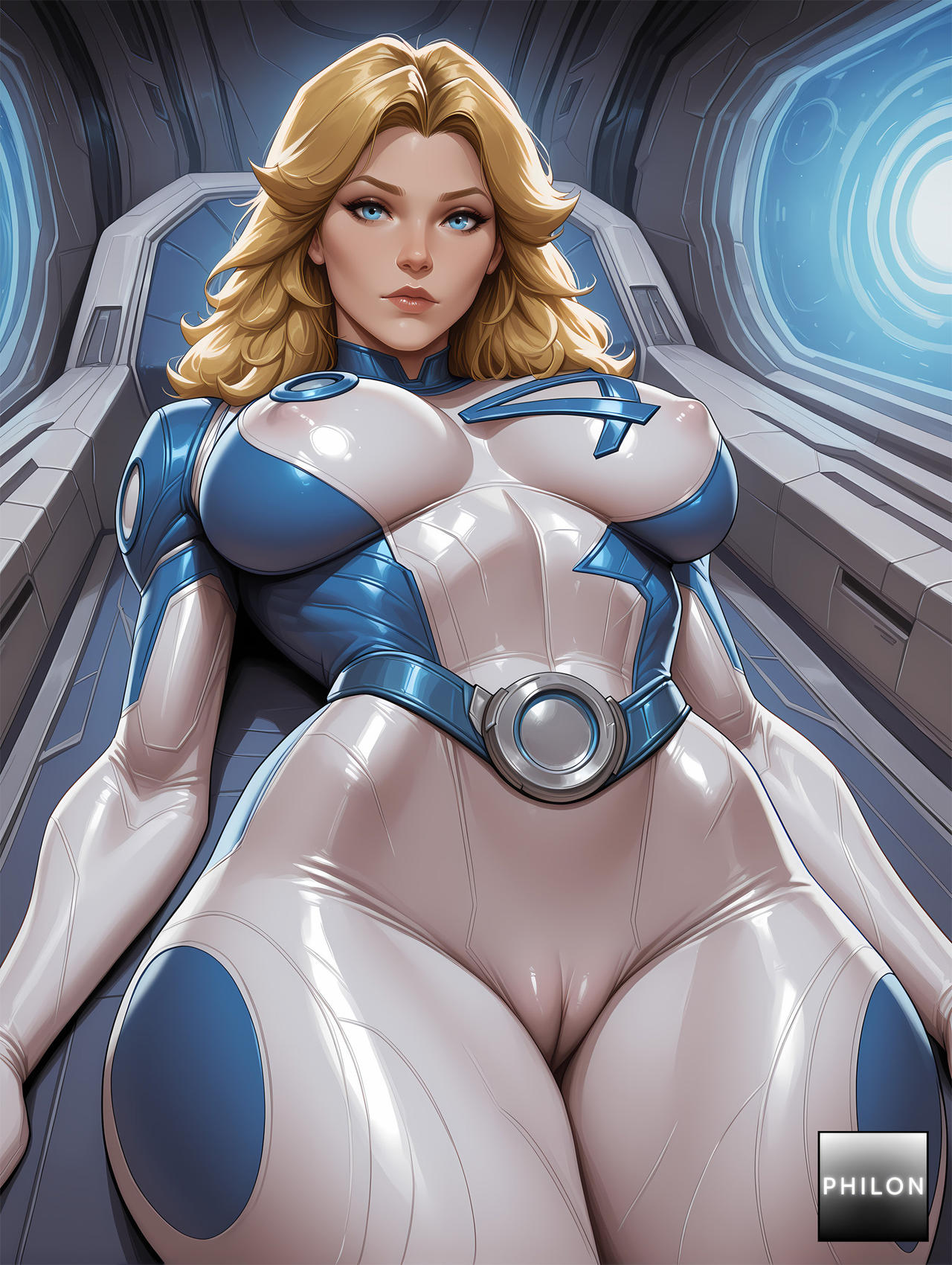 1girls, ai generated, big ass, big breasts, big thighs, breasts, bust, busty, chest, curvaceous, curvy, curvy figure, digital media (artwork), fantastic four, female, hips, hourglass figure, huge ass, huge breasts, huge thighs, invisible woman, invisible woman (marvel rivals), large ass, large breasts, large thighs, legs, light skin, light-skinned female, marvel, marvel comics, marvel rivals, mature, mature female, mature figure, philon, slim waist, sue richards, sue storm, thick, thick hips, thick legs, thick thighs, thighs, voluptuous, voluptuous female, waist, wide hips, wide thighs