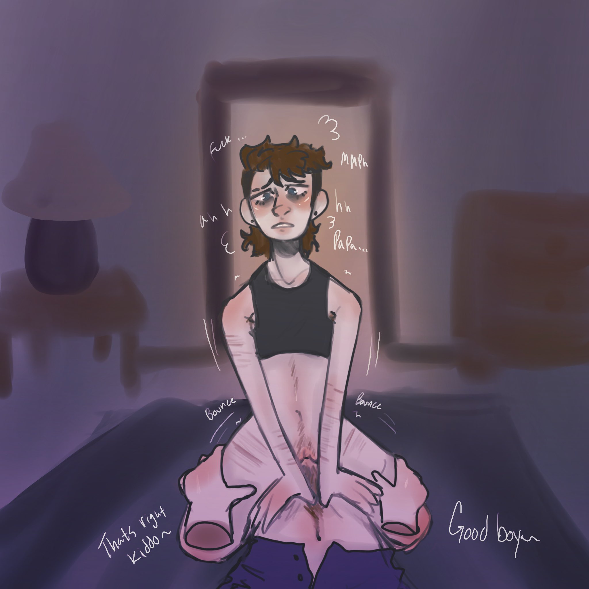 cuntboy, father, father and son, five nights at freddy's, five nights at freddy's 4, gay, gay sex, grotesquetwin, incest, intersex, male, michael afton, older male, older male and younger male, son, william afton
