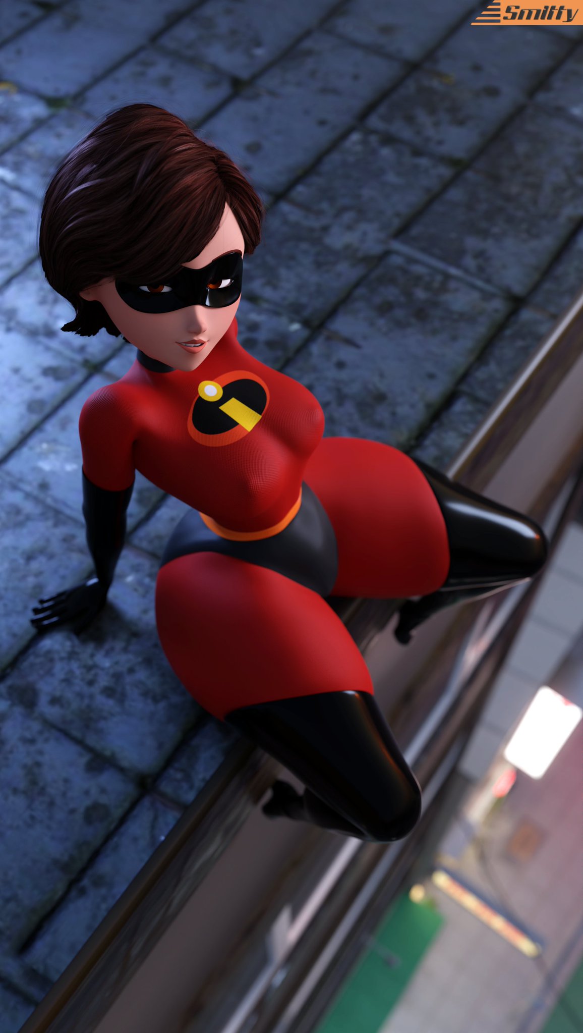 1girls, 2024, 3d, ass, big ass, big breasts, bottom heavy, breasts, brown hair, bust, busty, chest, child bearing hips, clothed female, curvaceous, curvy, curvy figure, disney, domino mask, elastigirl, female, female focus, hazel eyes, helen parr, hero, heroine, hips, hourglass figure, huge ass, huge breasts, human, large ass, large breasts, legs, light skin, light-skinned female, looking at viewer, mask, mature, mature female, milf, mother, multicolored clothing, nipples visible through clothing, pixar, pixar mom, red clothing, round ass, round butt, short hair, sitting, slim waist, smitty34, superhero, superheroine, the incredibles, thick, thick hips, thick legs, thick thighs, thighs, thunder thighs, top heavy, twitter link, voluptuous, voluptuous female, waist, wide hips