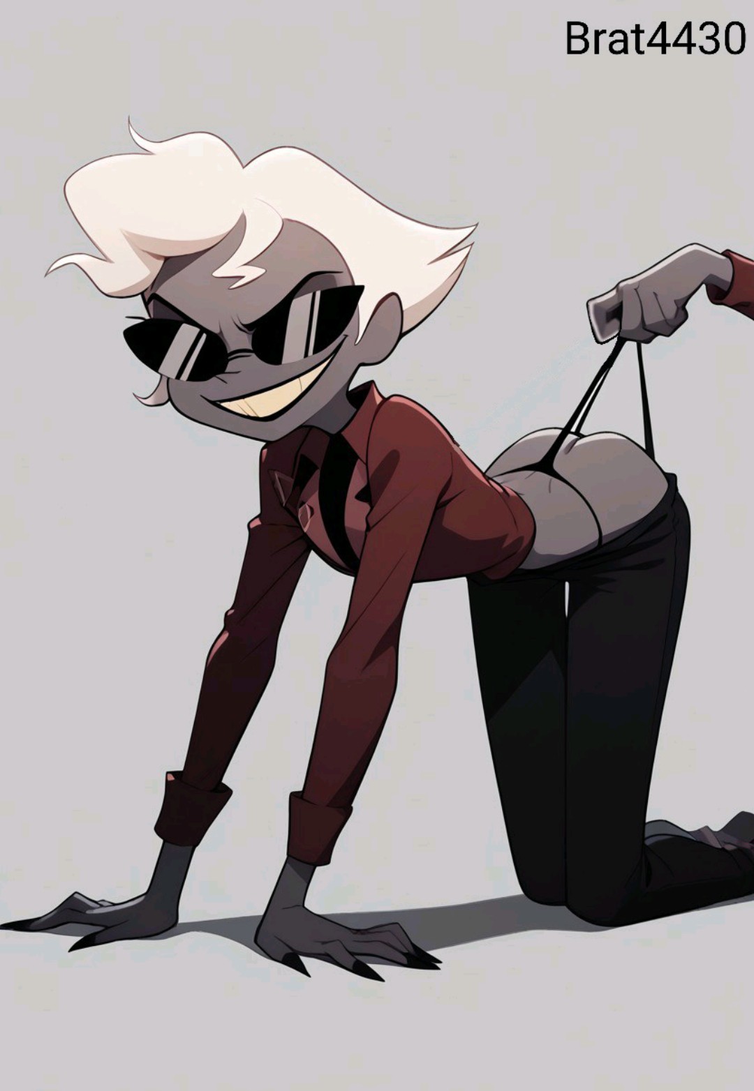 Agent Two (Helluva Boss) Rule 34 Image