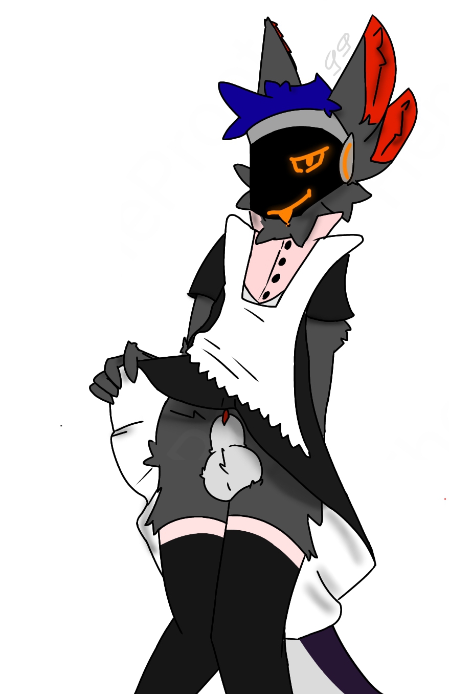 1boy furry henry_the_protogay henrytheprotogay hi_res machine male male_only protogen solo