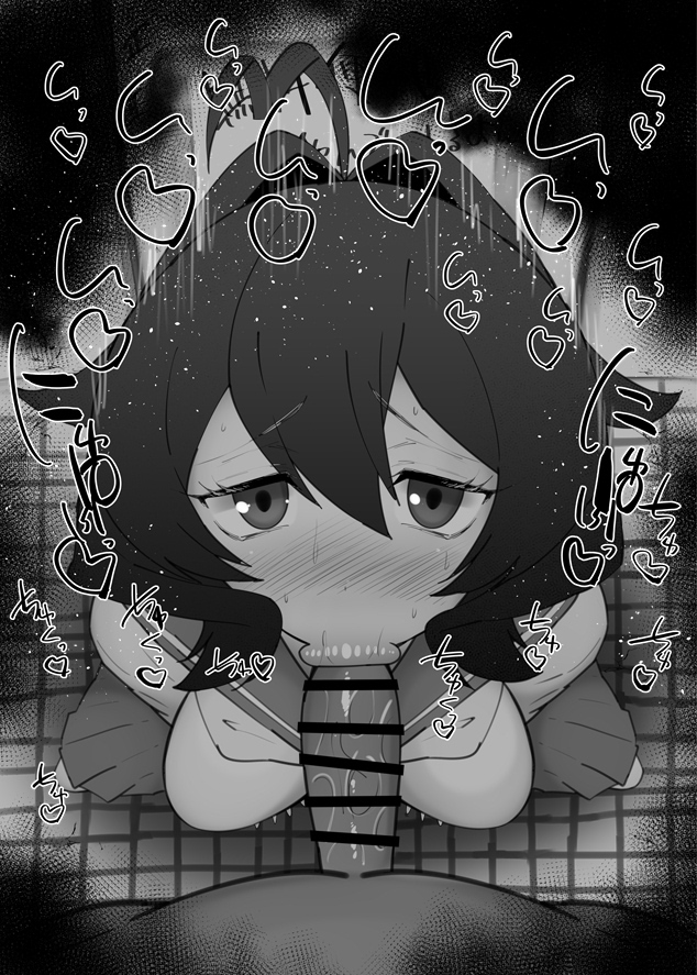 :>=, 1boy, 1girls, big breasts, big penis, black and white, blowjob, blowjob face, blush, breasts, censored, detailed background, drooling, eyelashes, fellatio, female, heart, hiiragi utena, human, indoor, inside, kurotama, looking at viewer, mahou shoujo ni akogarete, male, male pov, oral, oral sex, penis, room, saliva, school uniform, shiny, shiny skin, short hair, sketch, skirt, sound effects, squatting, student, sweat, text, vein, veins, veiny, veiny penis