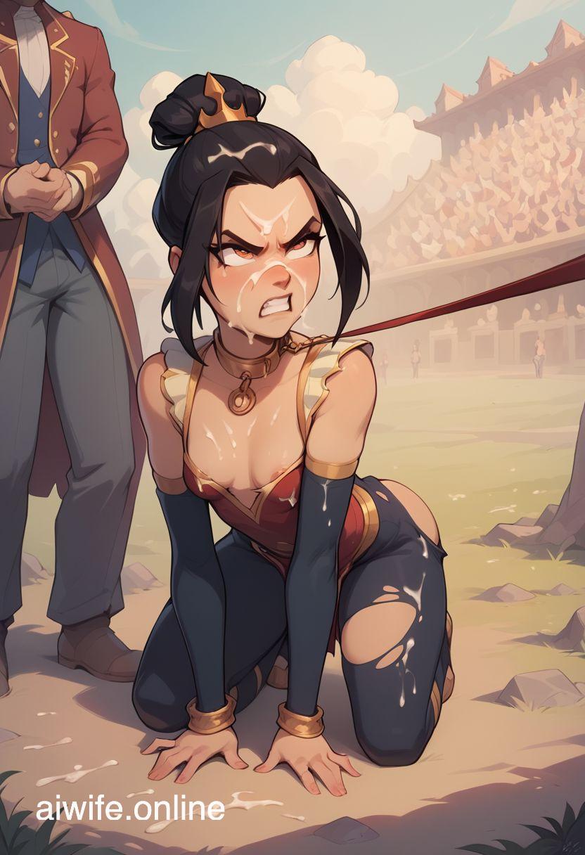 1girls ai_generated aiwife.online avatar_the_last_airbender azula female female_focus naked solo_focus uncensored