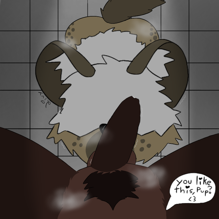 anthro ass balls balls_on_face bathroom bathroom_sex bear big_ears bodily_fluids brown_bear brown_body brown_fur brown_penis duo femboy fur genital_fluids genitals hair high-angle_view hyena livy_(livythehyena) livythehyena long_hair male male/male mammal moccha_(livythehyena) night overweight overweight_male penis penis_on_face precum pubes public public_nudity public_restroom public_sex relationship restroom_stall romantic romantic_couple sex slightly_chubby smelly speech_bubble spotted_hyena tail text thick_penis throbbing throbbing_penis ursine white_hair