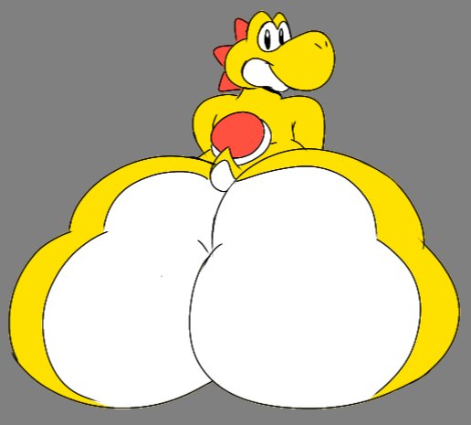 1boy ass big_ass bubble_butt faucyv gale_(chip_at_night) huge_ass male mario_(series) nintendo thick_thighs volfenf wide_hips yoshi