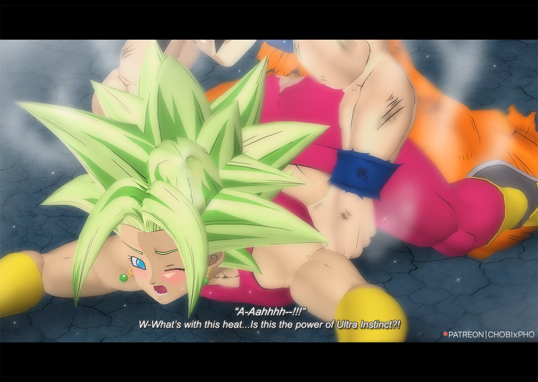 chobixpho dragon_ball dragon_ball_fighterz dragon_ball_super dragon_ball_z female female_focus goku kefla male/female sex son_goku straight ultra_instinct