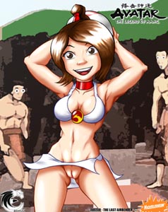 1girls avatar_legends avatar_the_last_airbender esenkas female fire_nation human lowres male medium_breasts nickelodeon straight_hair swimsuit ty_lee