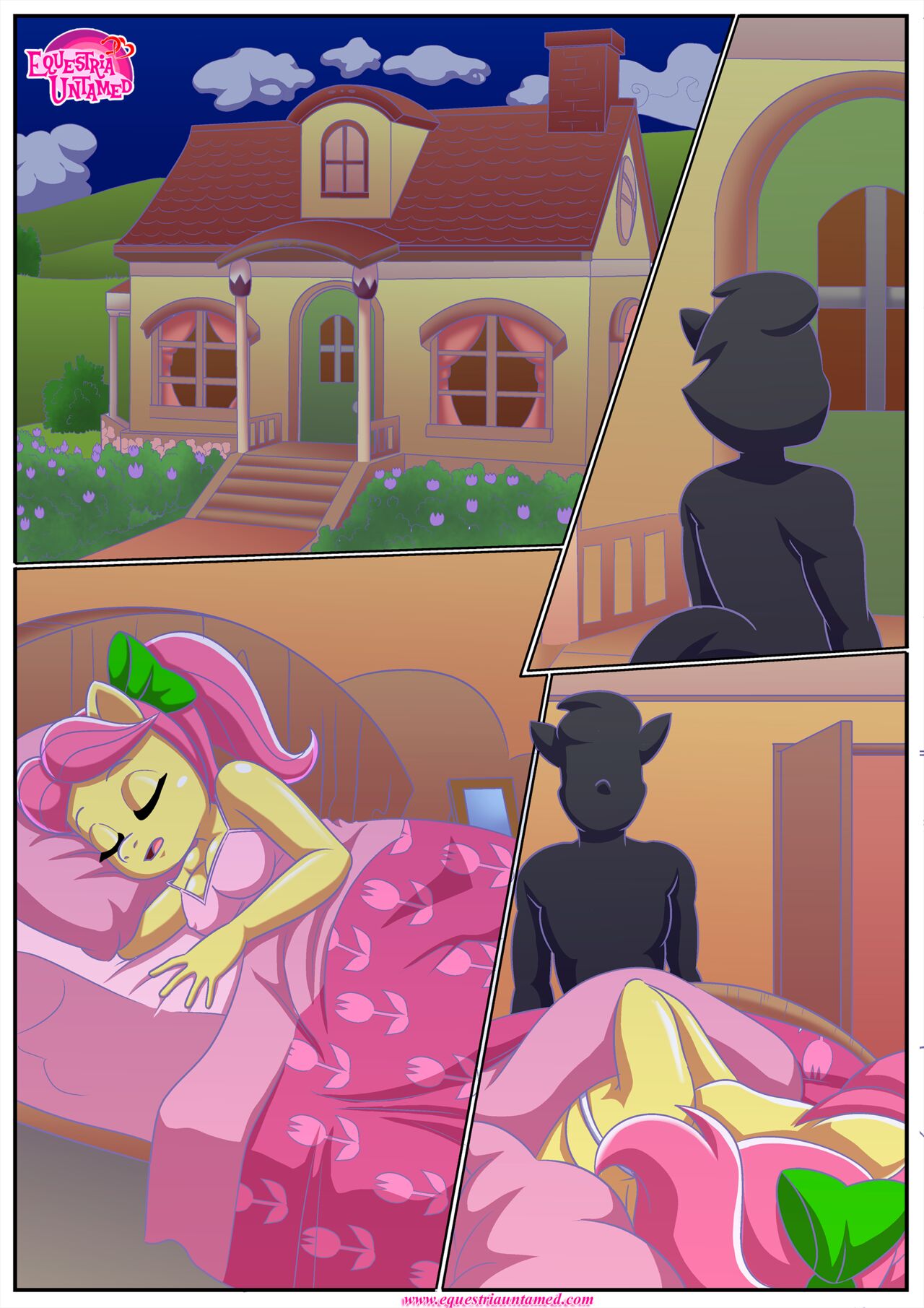 bbmbbf bed equestria_untamed mlp_g5 my_little_pony page_1 palcomix posey_bloom_(mlp) tagme the_midnight_bucker the_midnight_bucker_(comic)